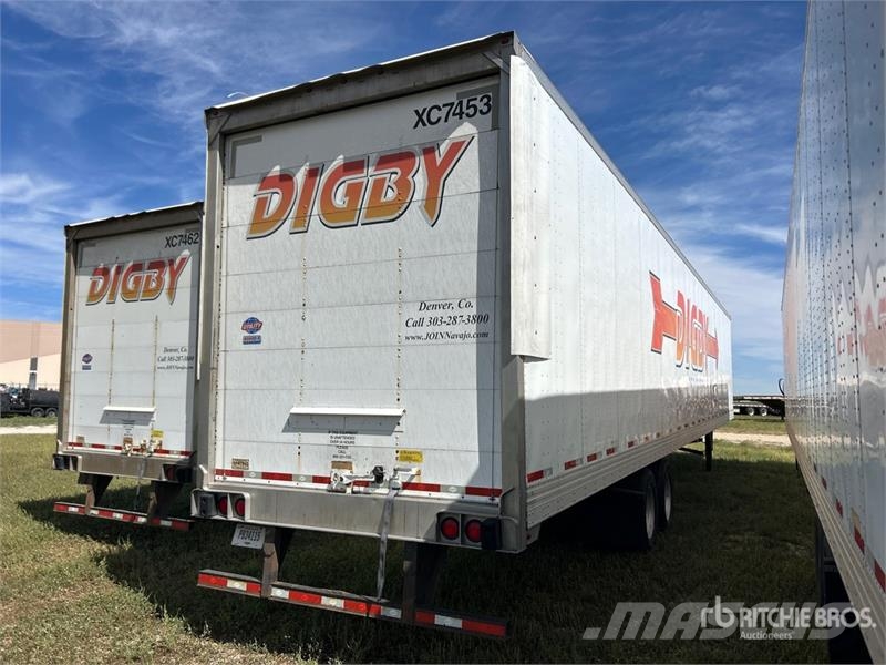 Utility VS2DX Box body trailers