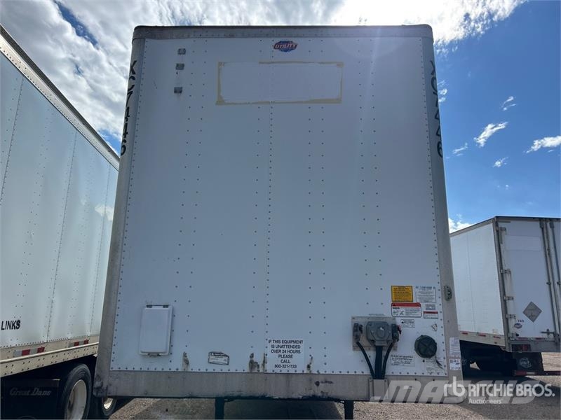 Utility VS2DX Gesloten opbouw trailers