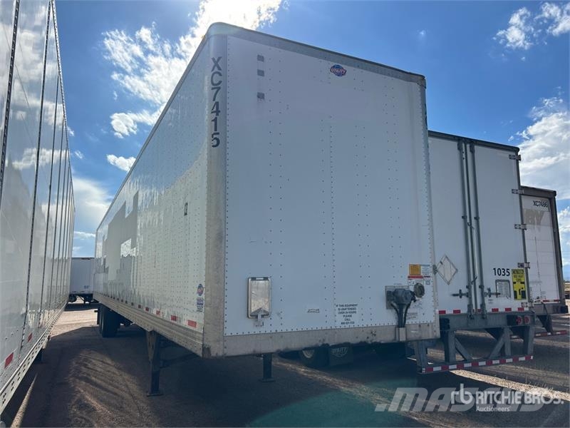 Utility VS2DX Gesloten opbouw trailers