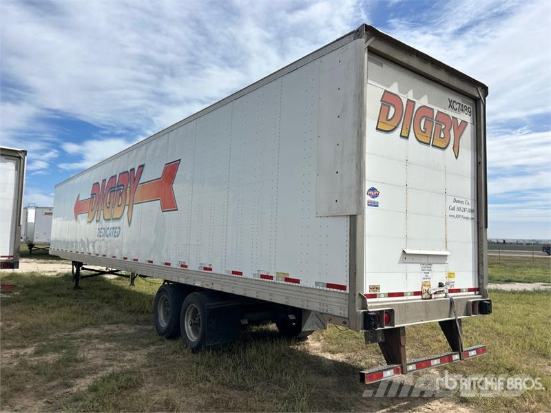 Utility VS2DX 57 ft x 102 in T/A Van Trailer Fast kasse