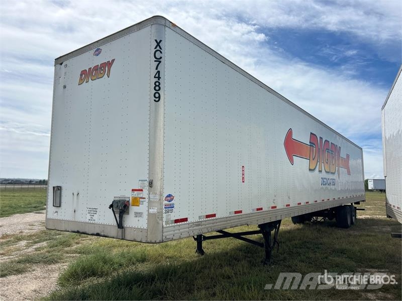 Utility VS2DX 57 ft x 102 in T/A Van Trailer Fast kasse