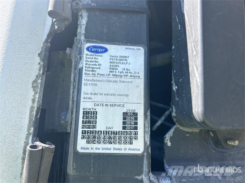 Utility VS2RA 36 ft x 102 in T/A Multi -Temp Refrigerated  Semirremolques de temperatura controlada