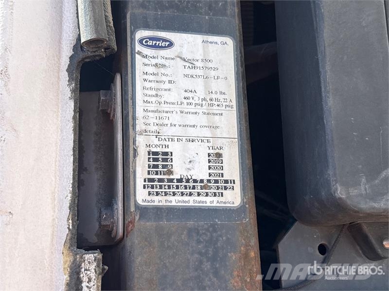 Utility VS2RA 48 ft T/A Refrigerated Trailer Hladilne polprikolice