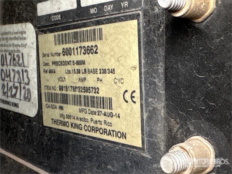 Utility VS2RA 48 ft x 102 in T/A Multi -Temp Refrigerated  Puspriekabės su izoterminiu kėbulu