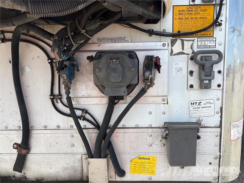 Utility VS2RA 53 ft x 102 in T/A Refrigerated Trailer Kylmä-/Lämpökoripuoliperävaunut