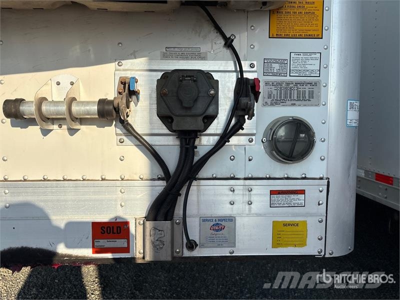 Utility VS2RA 53 ft x 102 in T/A Refrigerated Trailer Frysetrailer Semi