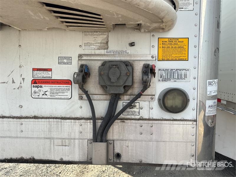 Utility VS2RA 53 ft x 102 in T/A Refrigerated Trailer Puspriekabės su izoterminiu kėbulu