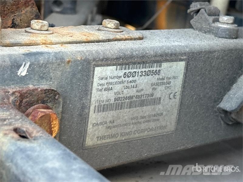 Utility VS2RA 53 ft x 102 in T/A Refrigerated Trailer Hladilne polprikolice
