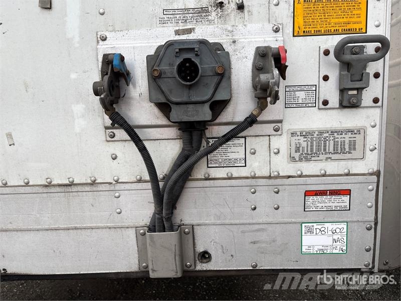 Utility VS2RA 53 ft x 102 in T/A Refrigerated Trailer (Ino Piekabes ar temperatūras kontroli