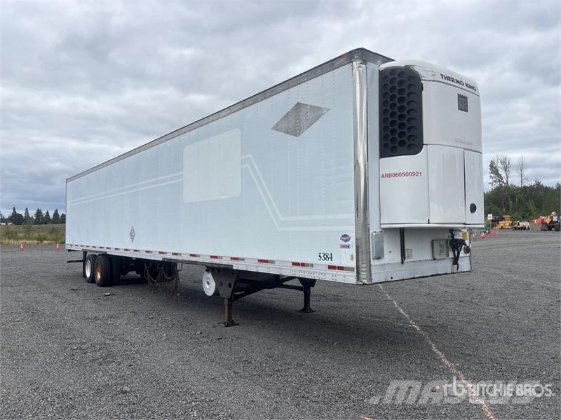 Utility VS2RA 53 ft x 102 in T/A Refrigerated Trailer Puspriekabės su izoterminiu kėbulu