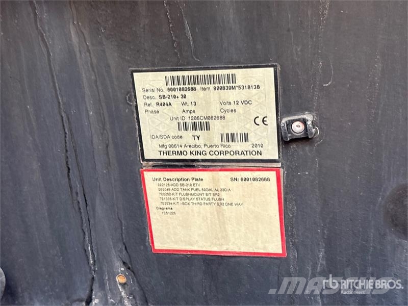 Utility VS2RA 53 ft x 102 in T/A Refrigerated Trailer Piekabes ar temperatūras kontroli