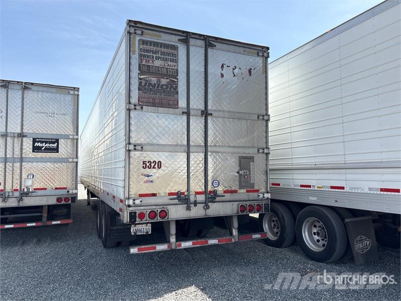 Utility VS2RA 53 ft x 102 in T/A Refrigerated Trailer Puspriekabės su izoterminiu kėbulu