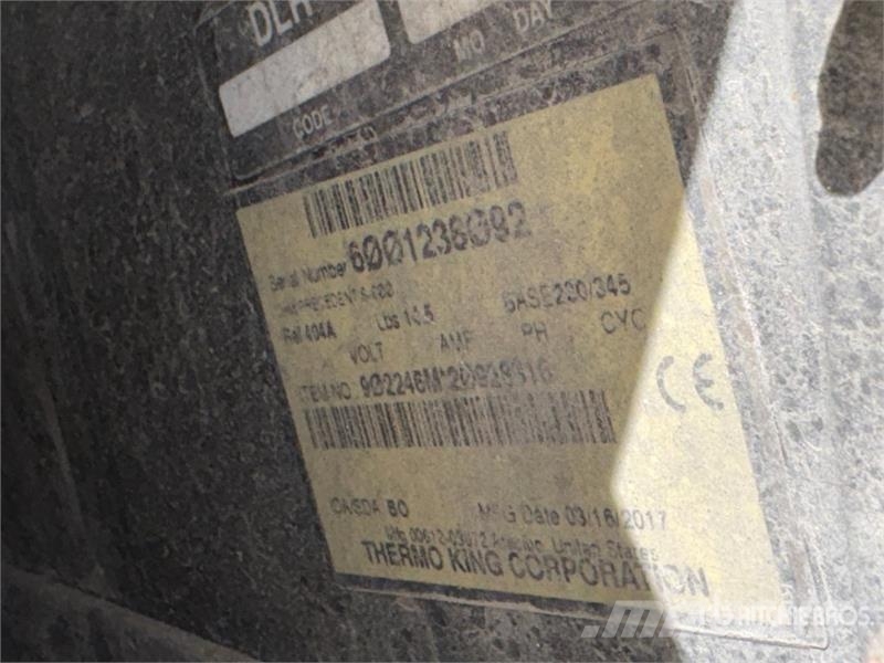 Utility VS2RA 53 ft x 102 in T/A Refrigerated Trailer نصف مقطورات بدرجة حرارة قابلة للضبط