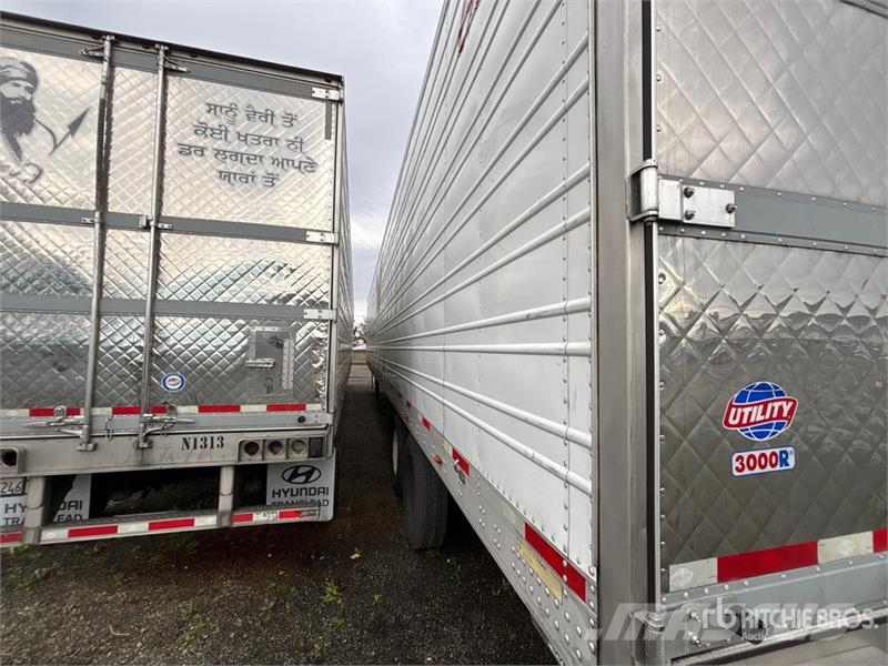 Utility VS2RA 53 ft x 102 in T/A Refrigerated Trailer (Ino Piekabes ar temperatūras kontroli