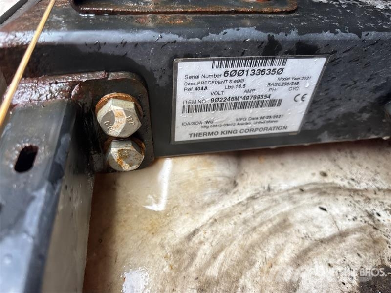 Utility VS2RA 53 ft x 102 in T/A Refrigerated Trailer Frigofrik çekiciler