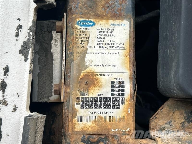 Utility VS2RA 53 ft x 102 in T/A Multi -Temp Refrigerated Poluprikolice hladnjače