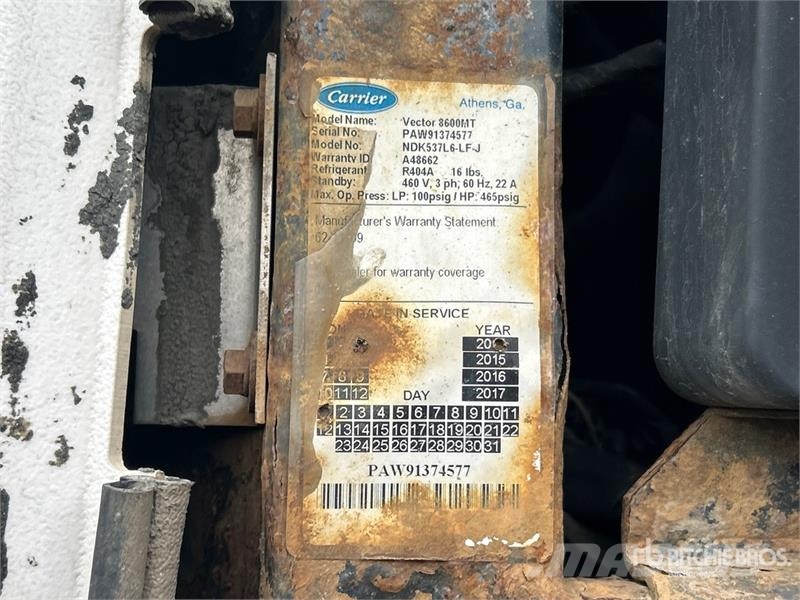 Utility VS2RA 53 ft x 102 in T/A Multi -Temp Refrigerated Semi Reboques Isotérmicos