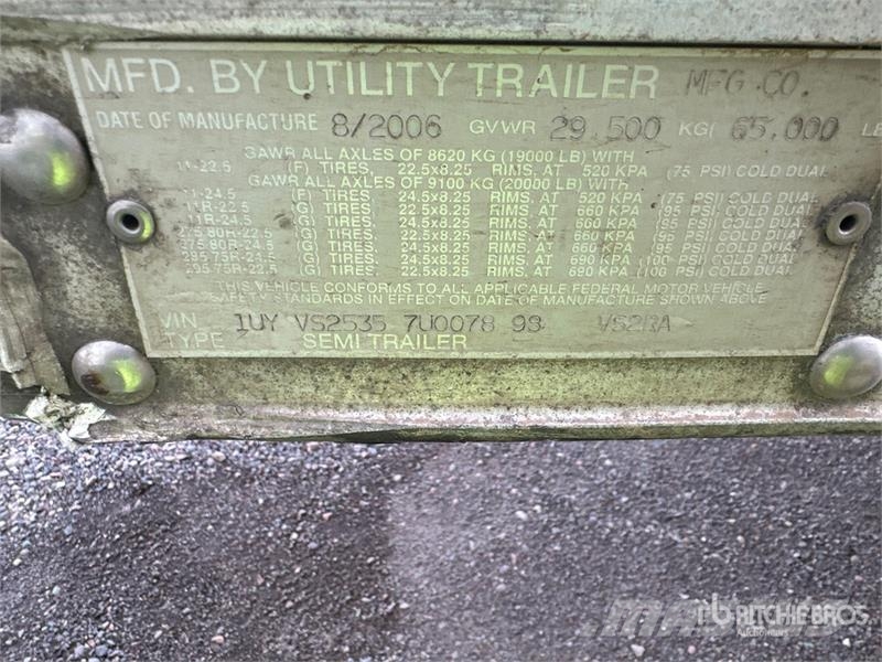 Utility VS2RA 53 ft x 102 in T/A Refrigerated Trailer Poluprikolice hladnjače