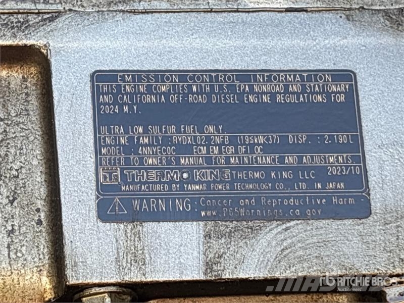 Utility VS2RAP 53 ft x 102 in T/A Refrigerated Trailer Puspriekabės su izoterminiu kėbulu