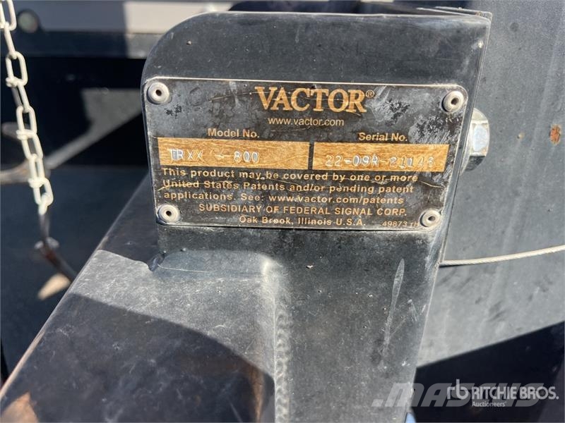 Vactor TRXX-800 800 gal T/A Vacuum Excavation Unit Puurimisseadmete tarvikud ja varuosad