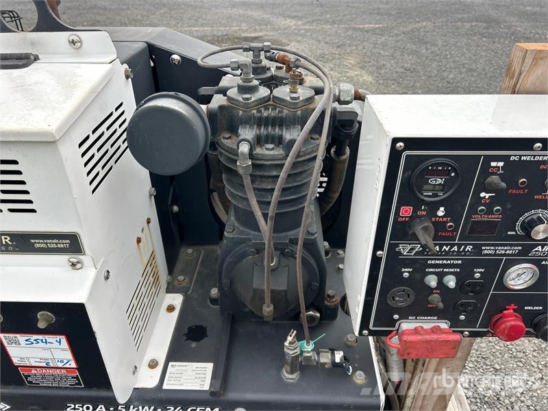 Vanair 050817-001 250 A Multi-Process 3-in-1 Engin Aparati za zavarivanje