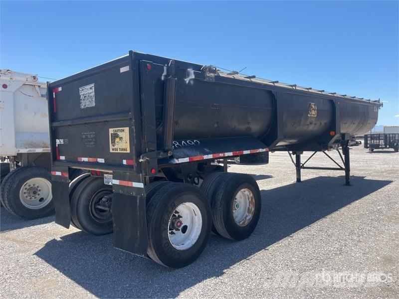 Vantage 32 ft T/A End Dump Trailer Tipper trailers