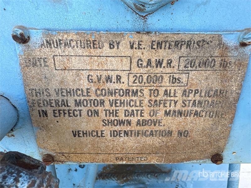  VE Enterprises S/A Frac Tank Sonstige Baumaschinen