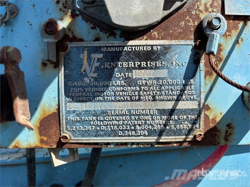  VE Enterprises S/A Frac Tank Būvniecība- Citi