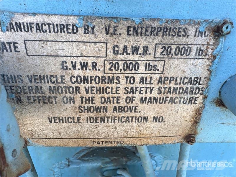  VE Enterprises S/A Frac Tank Sonstige Baumaschinen