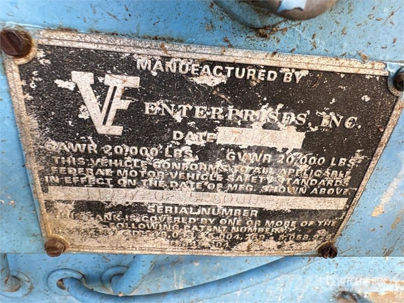  VE Enterprises S/A Frac Tank Építőipar - Egyebek