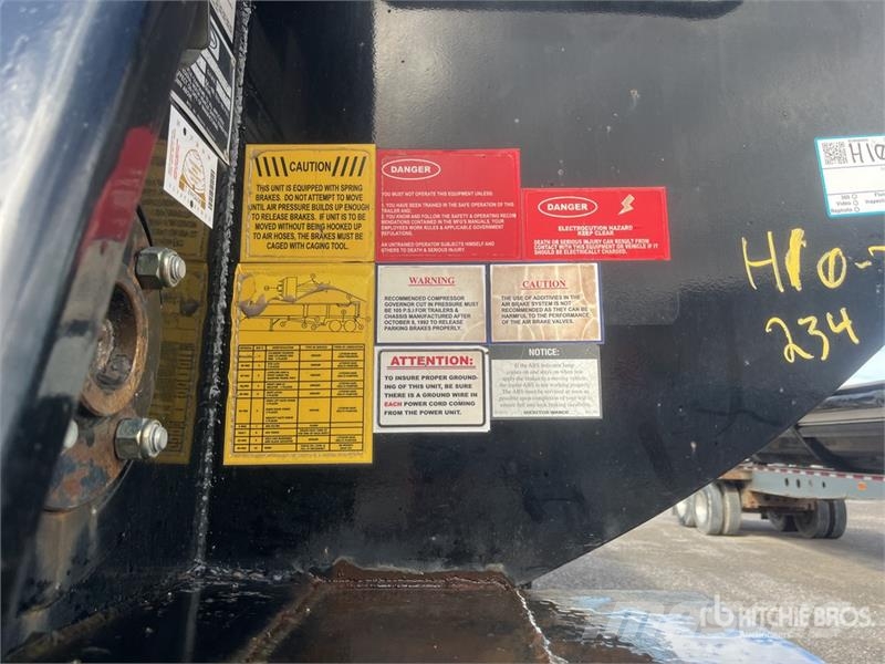 Veradyn 30 ft T/A End Dump Trailer Tipper trailers