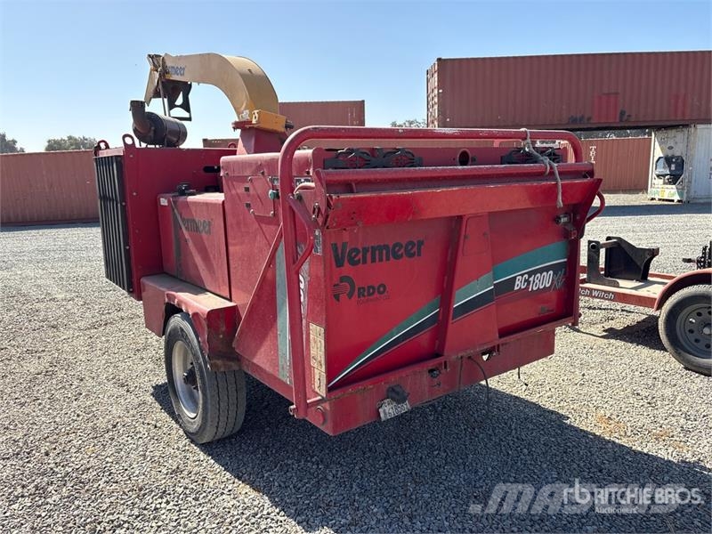 Vermeer 1800 XL Tow-Behind Wood Chipper Estilhaçadoras florestais