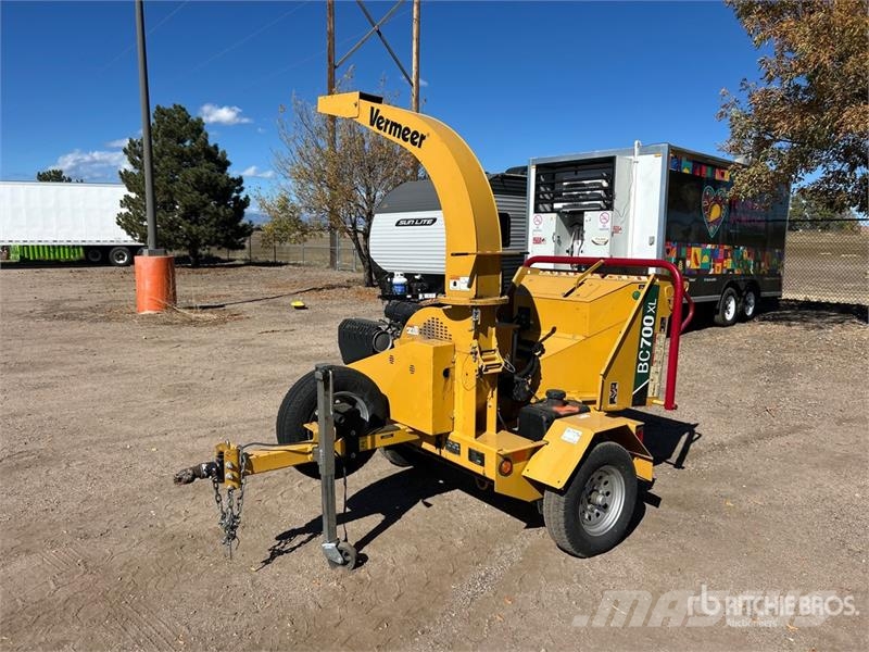 Vermeer BC700XL Tow-Behind Wood Chipper Masini de tocat lemn