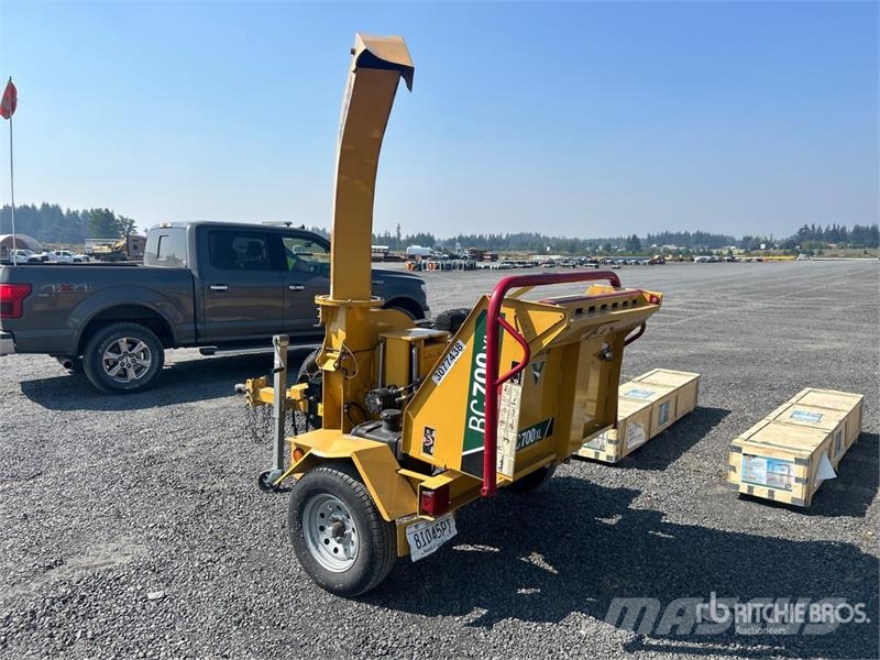 Vermeer BC700XL Tow-Behind Wood Chipper Broyeur de végétaux