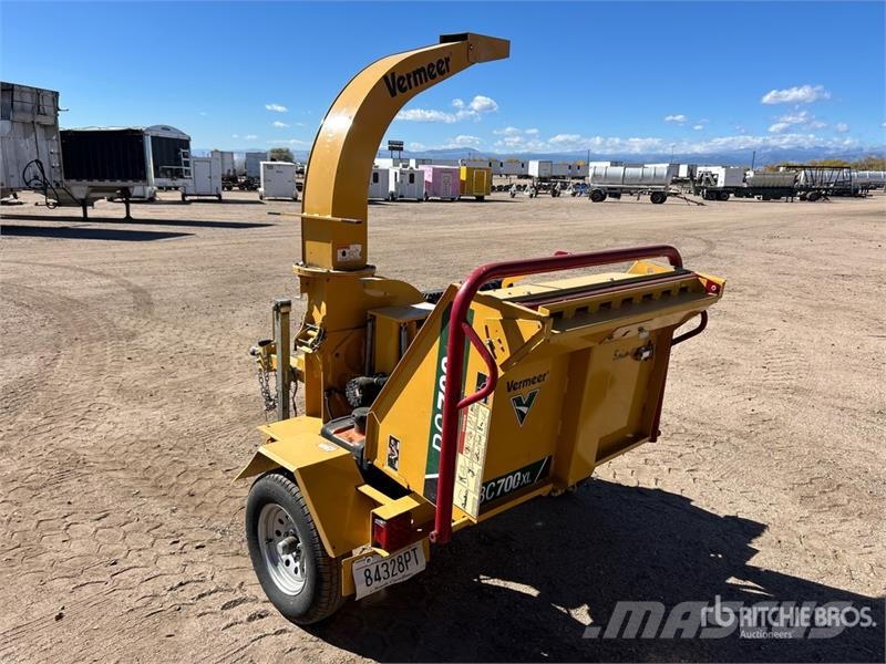 Vermeer BC700XL Tow-Behind Wood Chipper Masini de tocat lemn