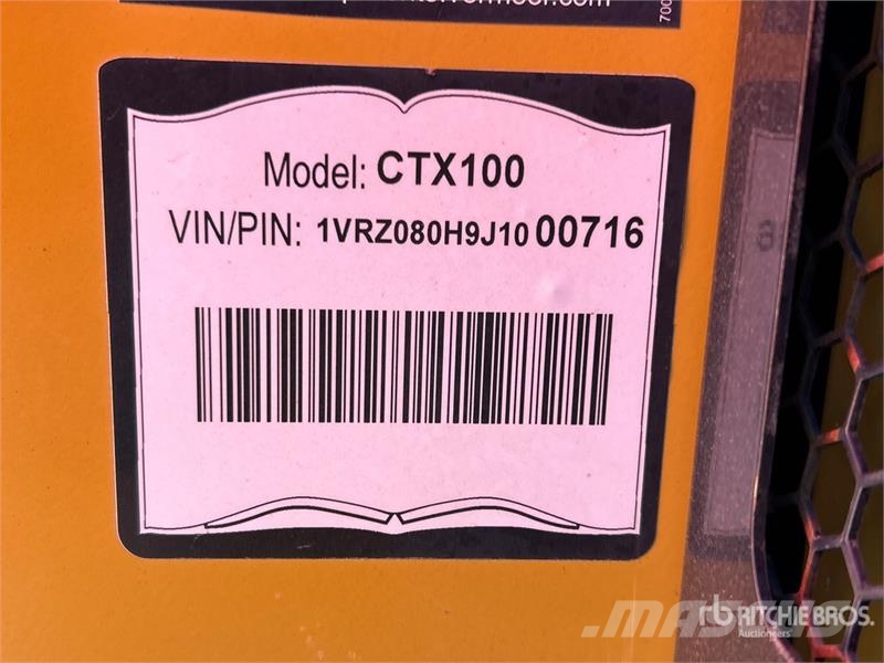 Vermeer CTX100 Mini Compact Track Loader Kompaktlader