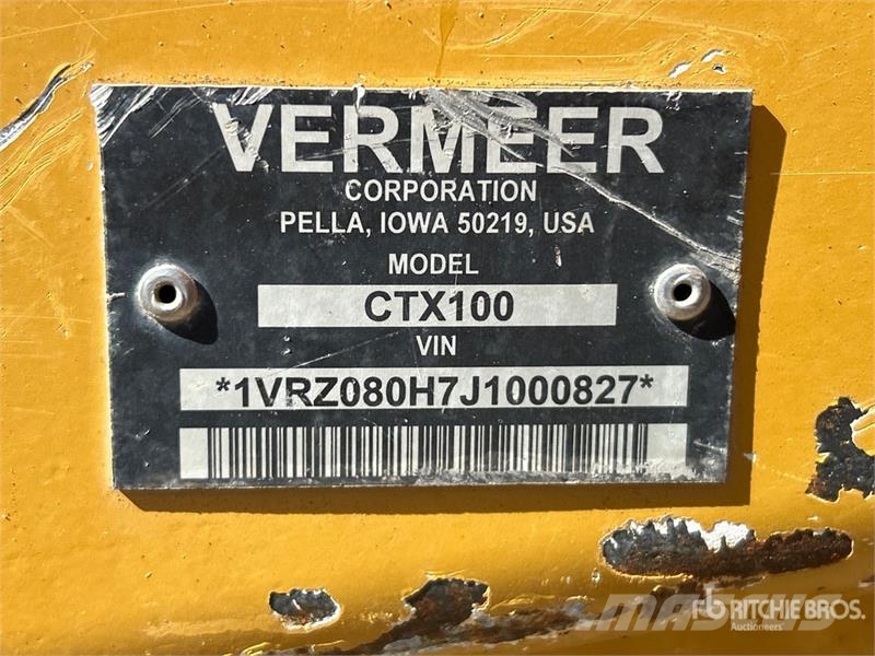 Vermeer CTX100 Mini Compact Track Loader Kompaktlader