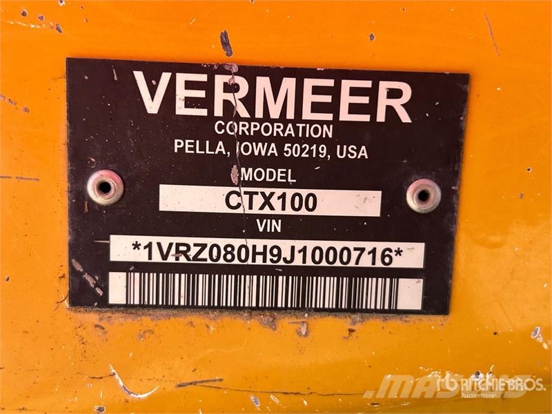 Vermeer CTX100 Mini Compact Track Loader Kompaktlader
