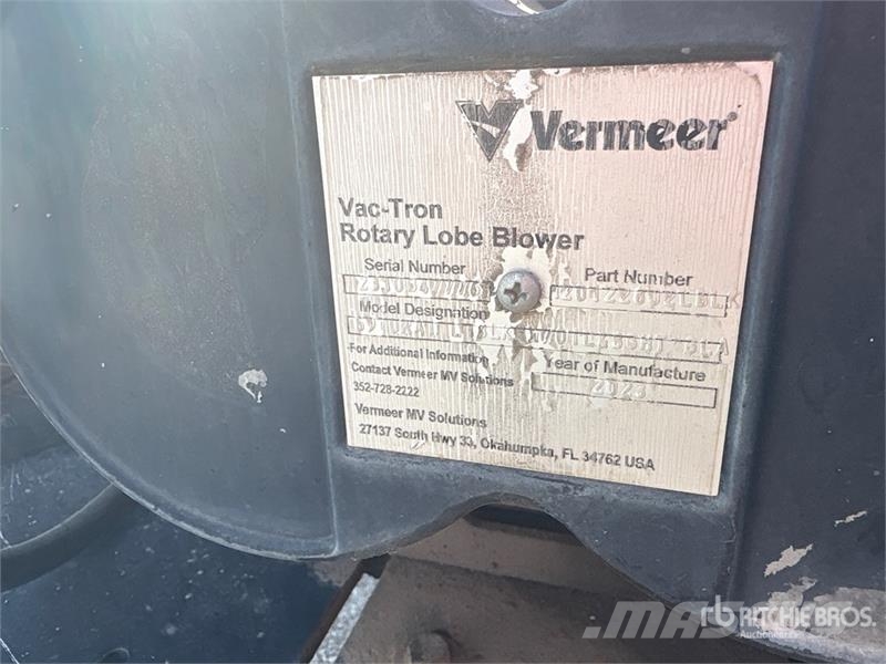 Vermeer CV573 T/A Vacuum Excavation Unit Комплектующие и запасные части для бурильных установок