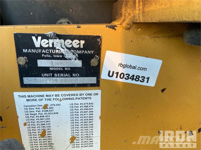 Vermeer LM42 Plogar