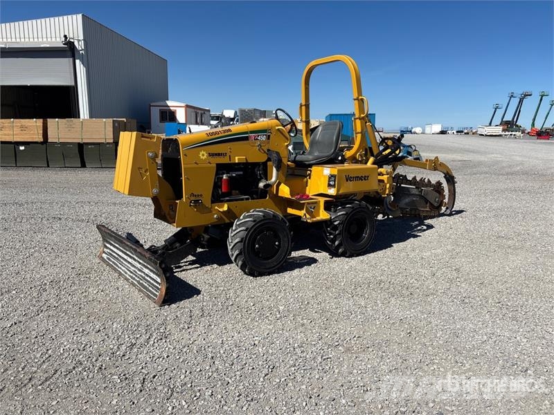 Vermeer RTX450 4x4 Trencher Koparki łańcuchowe