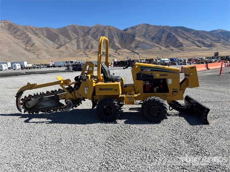 Vermeer RTX450 4x4 Trencher Koparki łańcuchowe