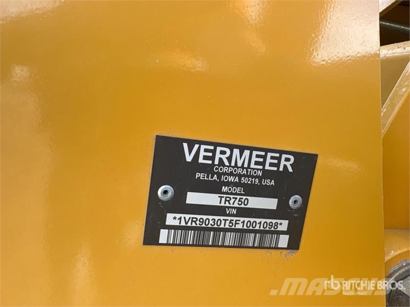 Vermeer RTX750 4x4 Trencher Zanjadoras