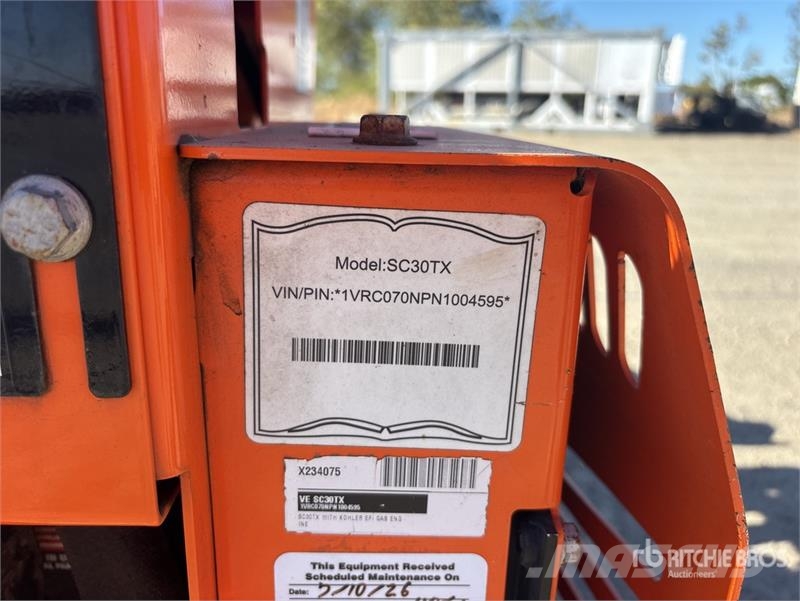 Vermeer SC30TX Walk Behind Stump Grinder Motoreggen / Rototiller