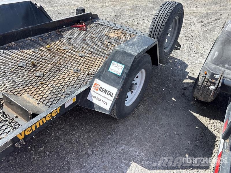 Vermeer TLR33 3500 lb 10 ft S/A Equipment Trailer Autonkuljetusperävaunut