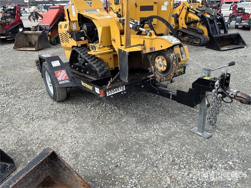 Vermeer TLR33 8 ft S/A Equipment Trailer Reboques de transporte Auto