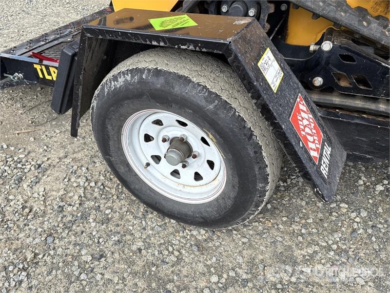 Vermeer TLR33 8 ft S/A Equipment Trailer Reboques de transporte Auto
