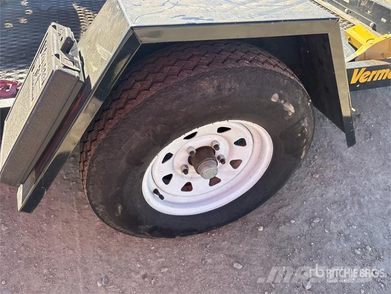 Vermeer TLR33 9 ft S/A Equipment Trailer Přívesy na přepravu automobilů