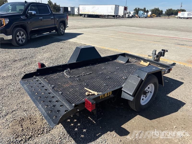 Vermeer TLR33 9 ft S/A Tilt Deck Trailer Plataformas bajas