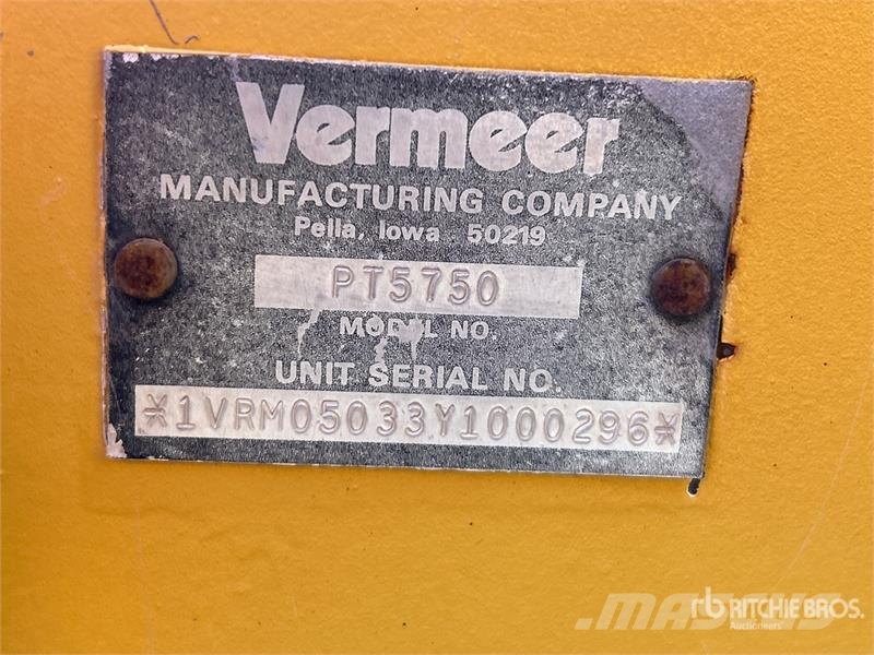 Vermeer V5750 ماكينات حفر خنادق